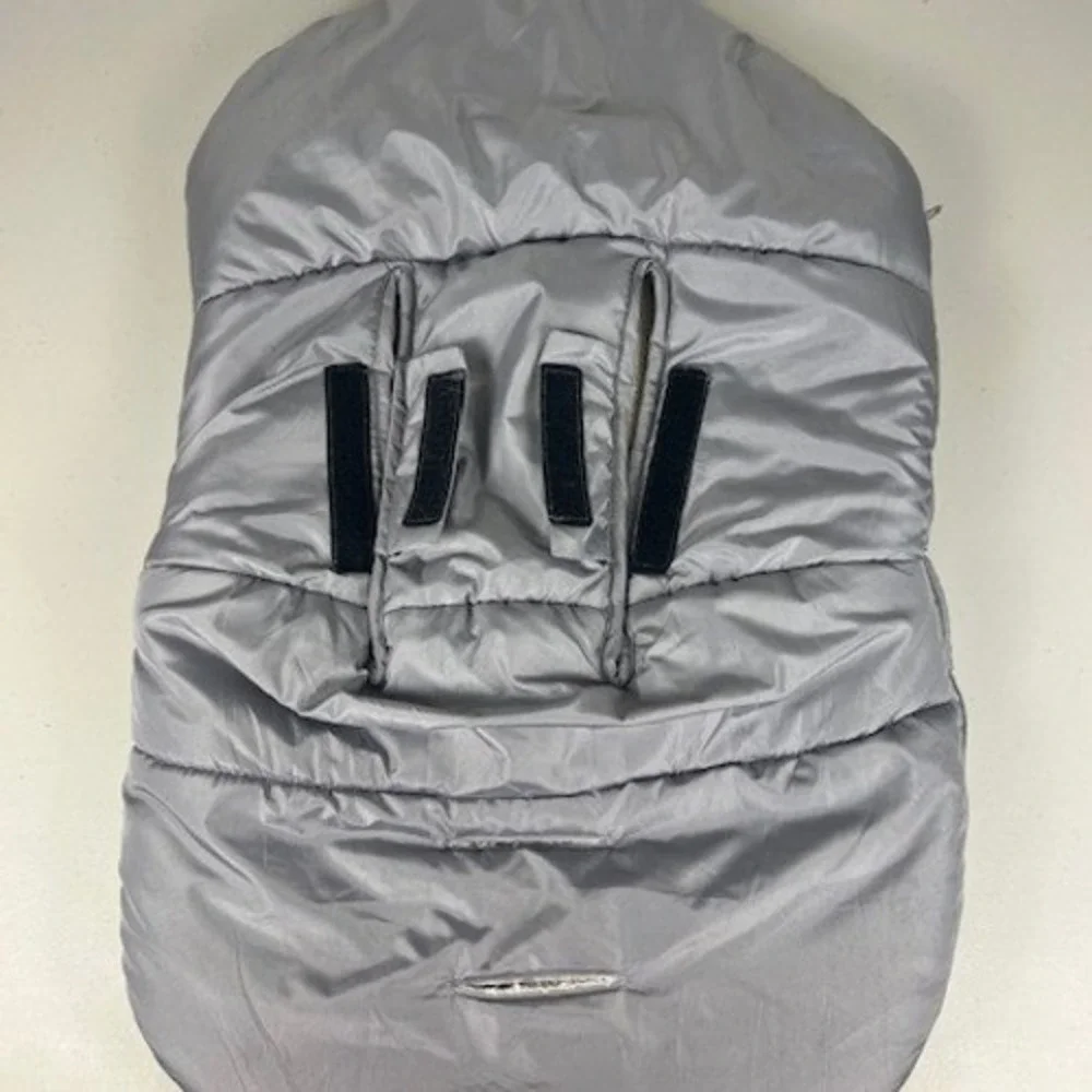 Orzbow Universal Stroller Footmuff Bunting Bag Grey‎ Sherpa Lined Winter Cover